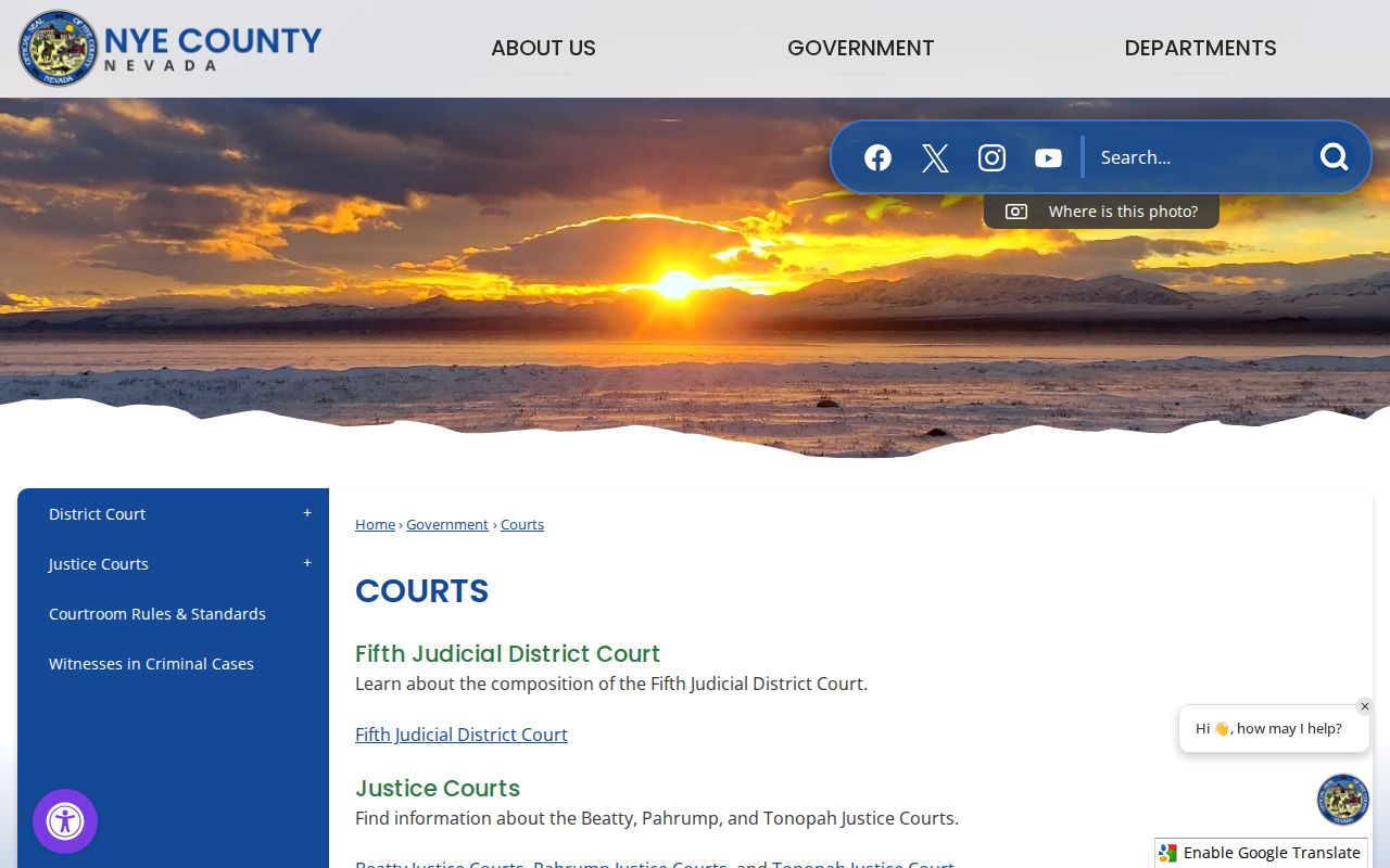 Nye County courts routing for a Pahrump detention release record